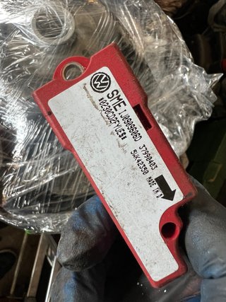 Sensor Colisão Airbag VW SME 1J0909606D