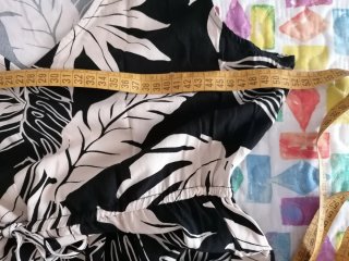 Vestido midi estampado tropical Mango