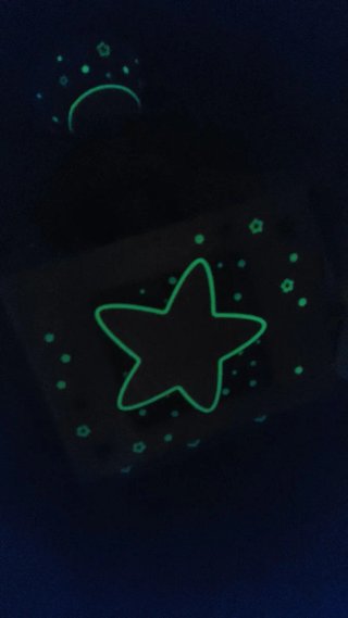 Lámpara de techo infantil con luminiscencia