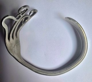Conjunto 2 Pulseras Plata y Bolas Verdes