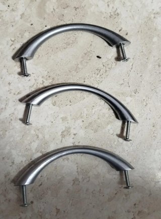 Juego de 3 tiradores de armario
