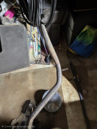 Colector Catalizador, Tubo Escape Fiat 500.