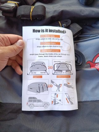 Baca gofre maletero Funda  coche impermeable