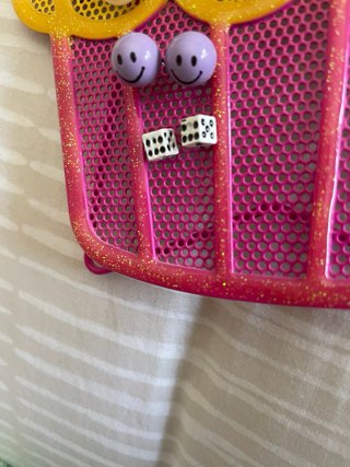 Pendientes dados y bolas carita Claire’s