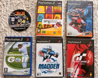 Lote Juegos PS2: Gran Turismo 3, SSX, Madden