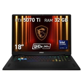 Portátil MSI Vector 18 HX 18 RTX 5070 Ti