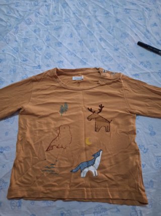 Camiseta infantil Bosque Talla 2-3 años