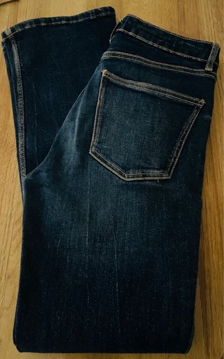 Vaqueros Zara Oscuro T38