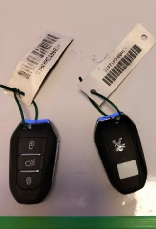 Llaves Peugeot (2 unidades)