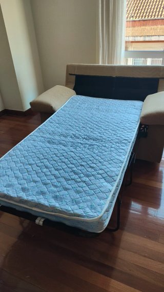 Sofá Cama 2 Plazas + Sofá 3 Plazas Beige
