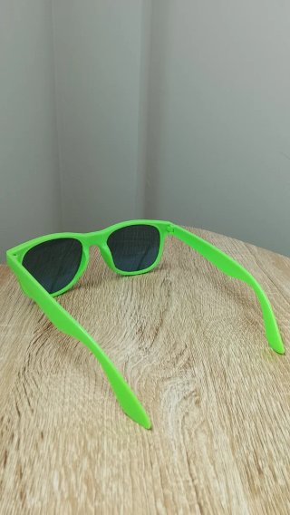 Gafas de sol unisex verde neón