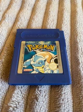 Pokémon Edición Azul - Game Boy (100% Original)
