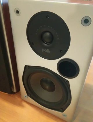 Pareja Altavoces Polk Audio M10 madera Cherry