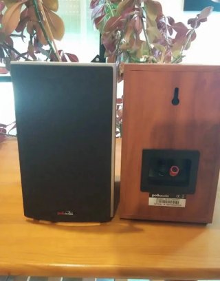 Pareja Altavoces Polk Audio M10 madera Cherry