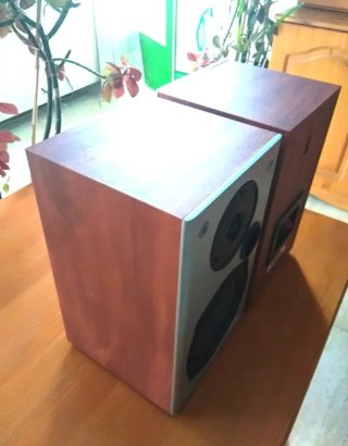 Pareja Altavoces Polk Audio M10 madera Cherry