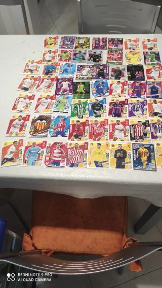 54 Cromos Adrenalyn 22-23, 23-24 y Eurocopa 24