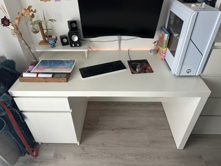 Escritorio IKEA MALM Blanco