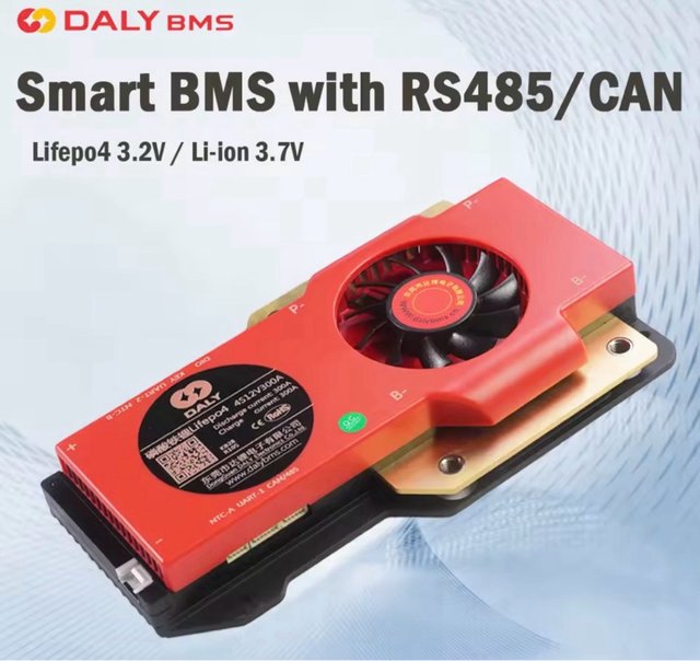 Daly BMS Lifepo4 16S 48V 250A