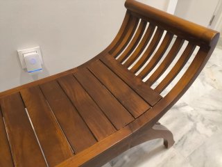 Banco madera para reparar