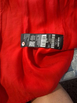 Camisa roja elegante