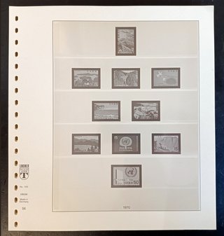 49 HOJAS de JAPÓN | LINDNER, 1968 a 1979