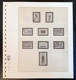 49 HOJAS de JAPÓN | LINDNER, 1968 a 1979