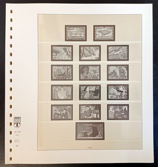 49 HOJAS de JAPÓN | LINDNER, 1968 a 1979