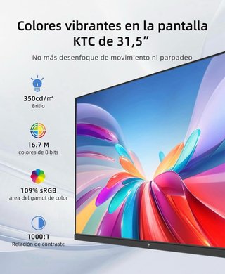 Monitor KTC 32 QHD 2K 120Hz SIN ABRIR
