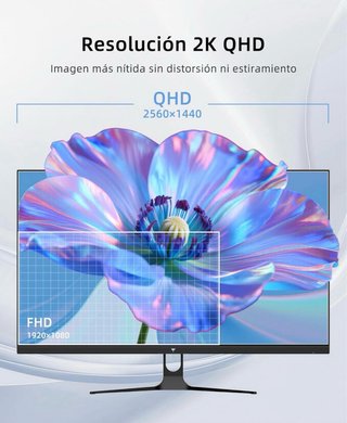 Monitor KTC 32 QHD 2K 120Hz SIN ABRIR