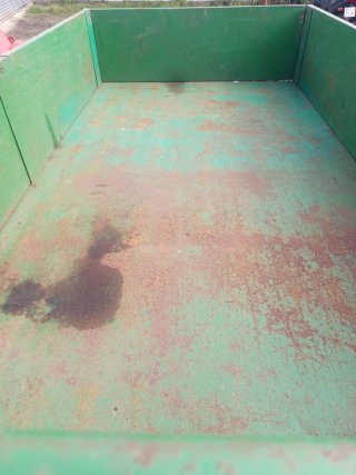 Remolque agrícola verde
