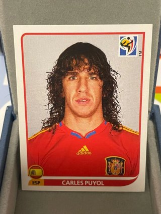 Cromo Puyol España Mundial 2010