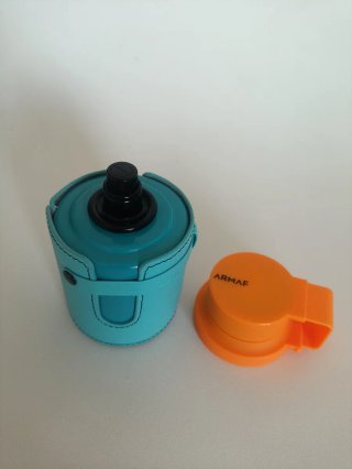 Armaf Perfume Naranja y Turquesa