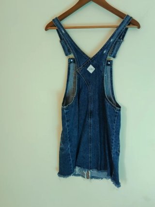 Peto vaquero  falda Pull&Bear Talla S