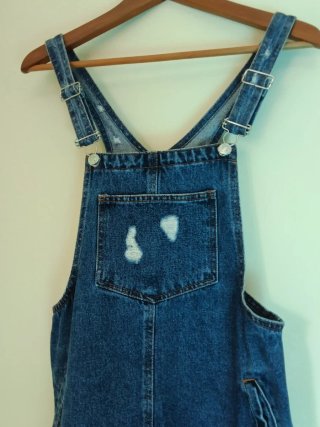 Peto vaquero  falda Pull&Bear Talla S