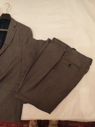 Traje de chaqueta completo gris marengo