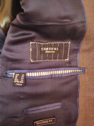 Traje de chaqueta completo gris marengo