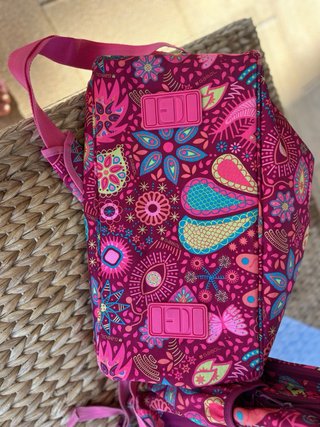 Mochila y Bolsa Infantil Gabol Flores