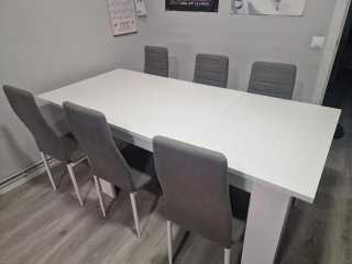 Mesa comedor con 6 sillas, negociable