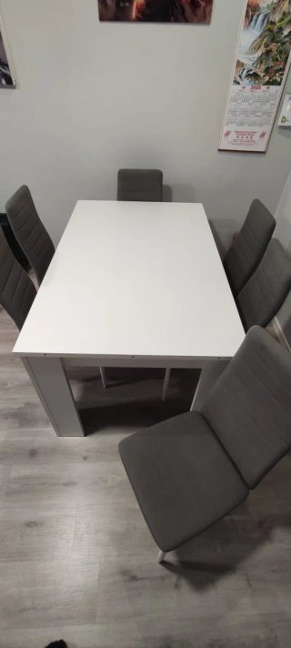 Mesa comedor con 6 sillas, negociable