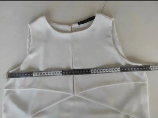 Bonita Blusa Zara  Sin Mangas T/ S,M