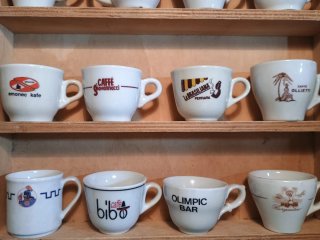 Tazzine caffè pubblicitarie