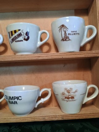 Tazzine caffè pubblicitarie