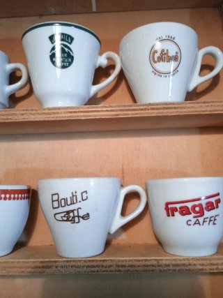 Tazzine caffè pubblicitarie