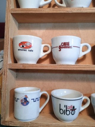 Tazzine caffè pubblicitarie