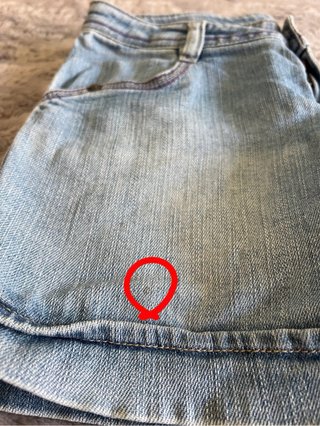 Short vaquero pantalón corto bordado flores Y2K