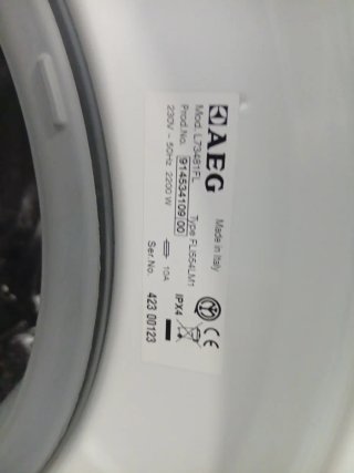 Lavadora AEG 8kg PROTEX