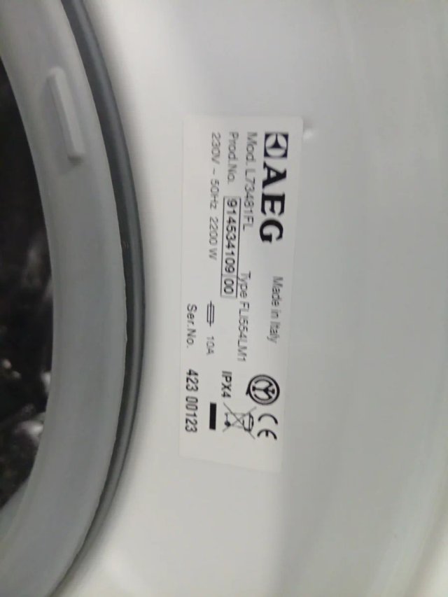 Lavadora AEG 8kg PROTEX