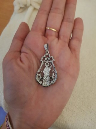 Colgante Plata San Vicente Ferrer
