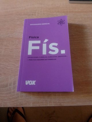 Diccionario esencial física : fís