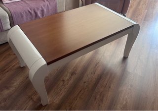 Conjunto de 2 mesas de madera